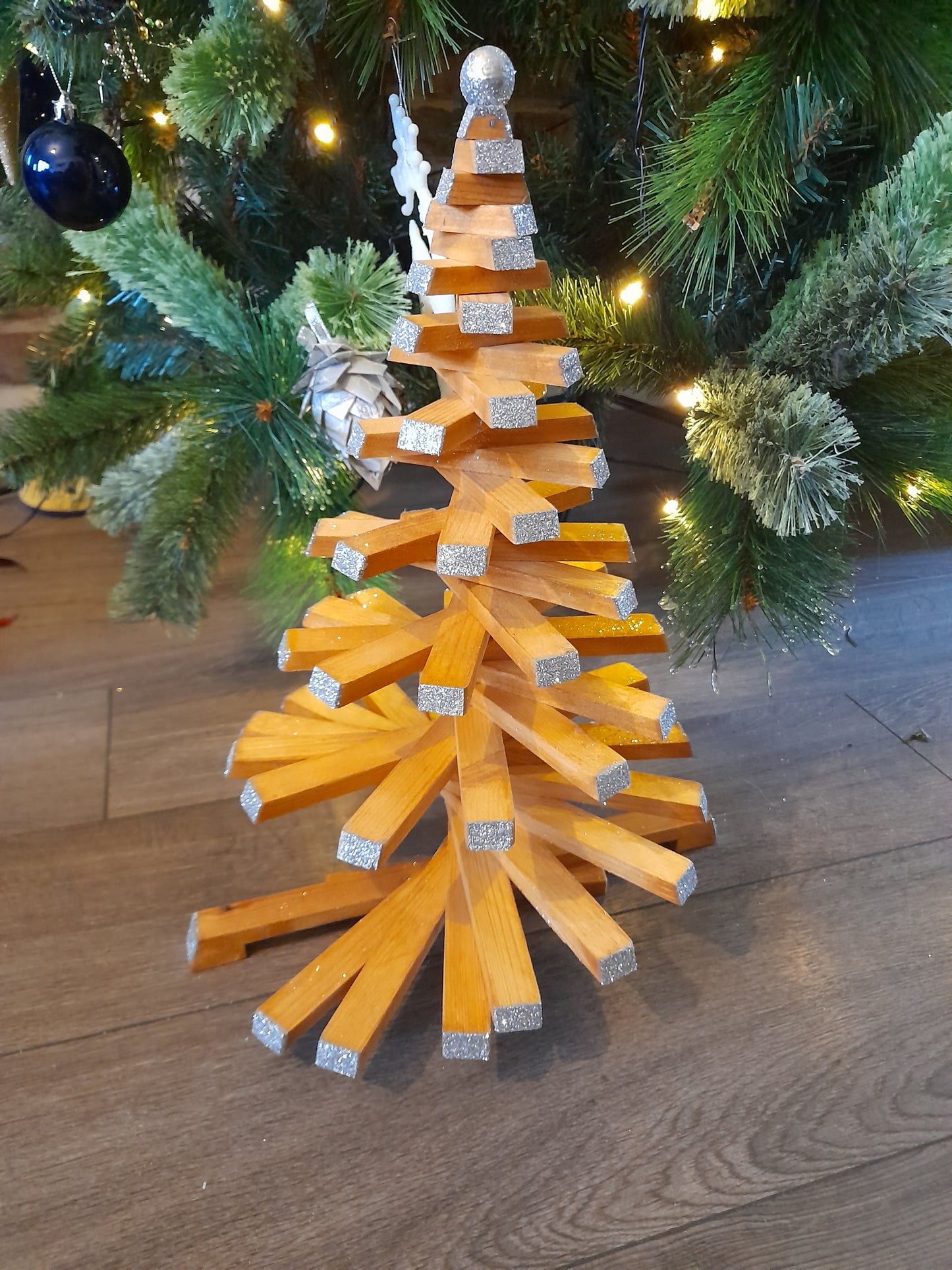 Wooden christmas trees