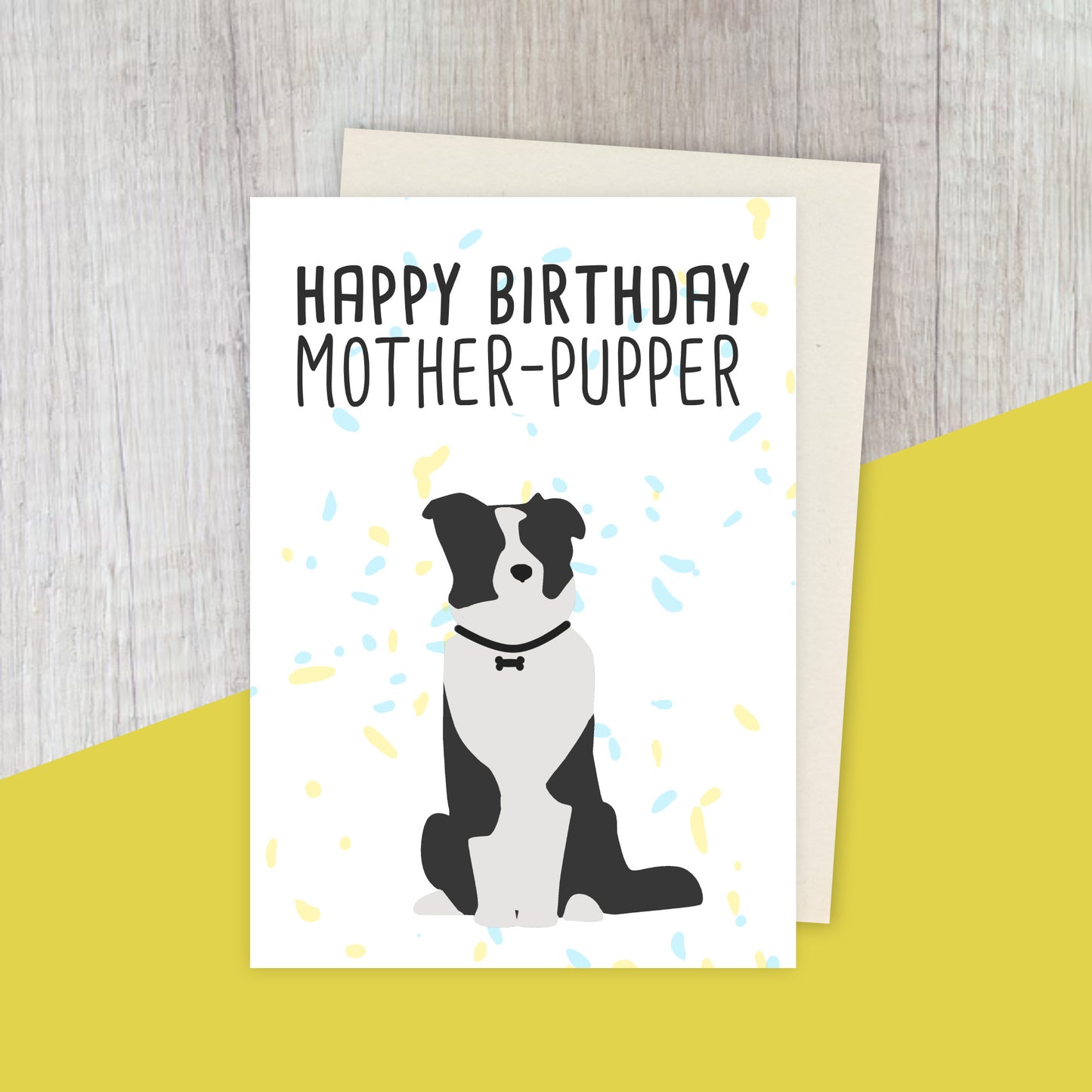 Mother Pupper A5 Greetings Card